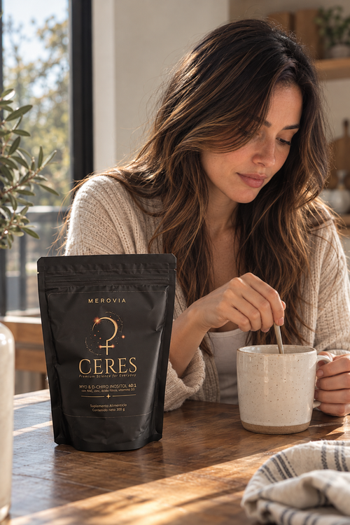 Ceres — Inositol 40:1 con NAC, zinc, ácido fólico y vitamina D3